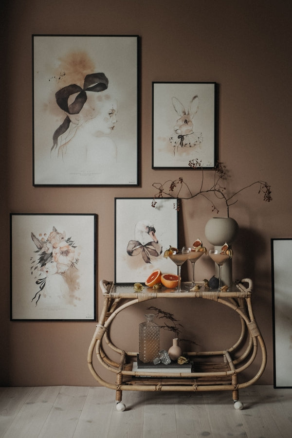 Lady Marble Plakat 40x50 cm - Mrs. Mighetto