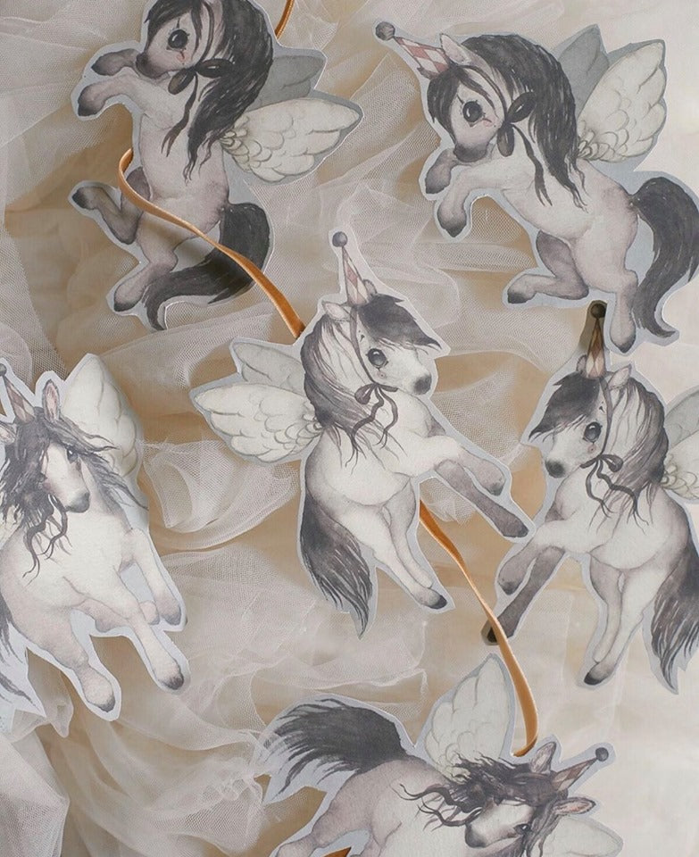 Paper Friends Flying Ponies - Mrs. Mighetto