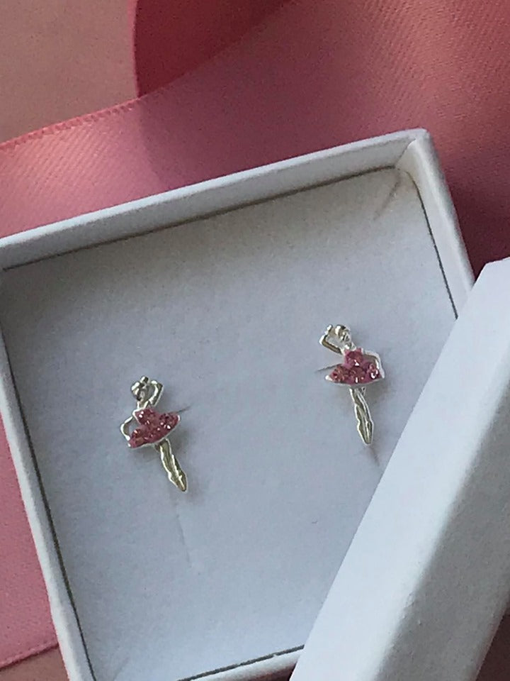 Ballerina Ørestikker Sølv