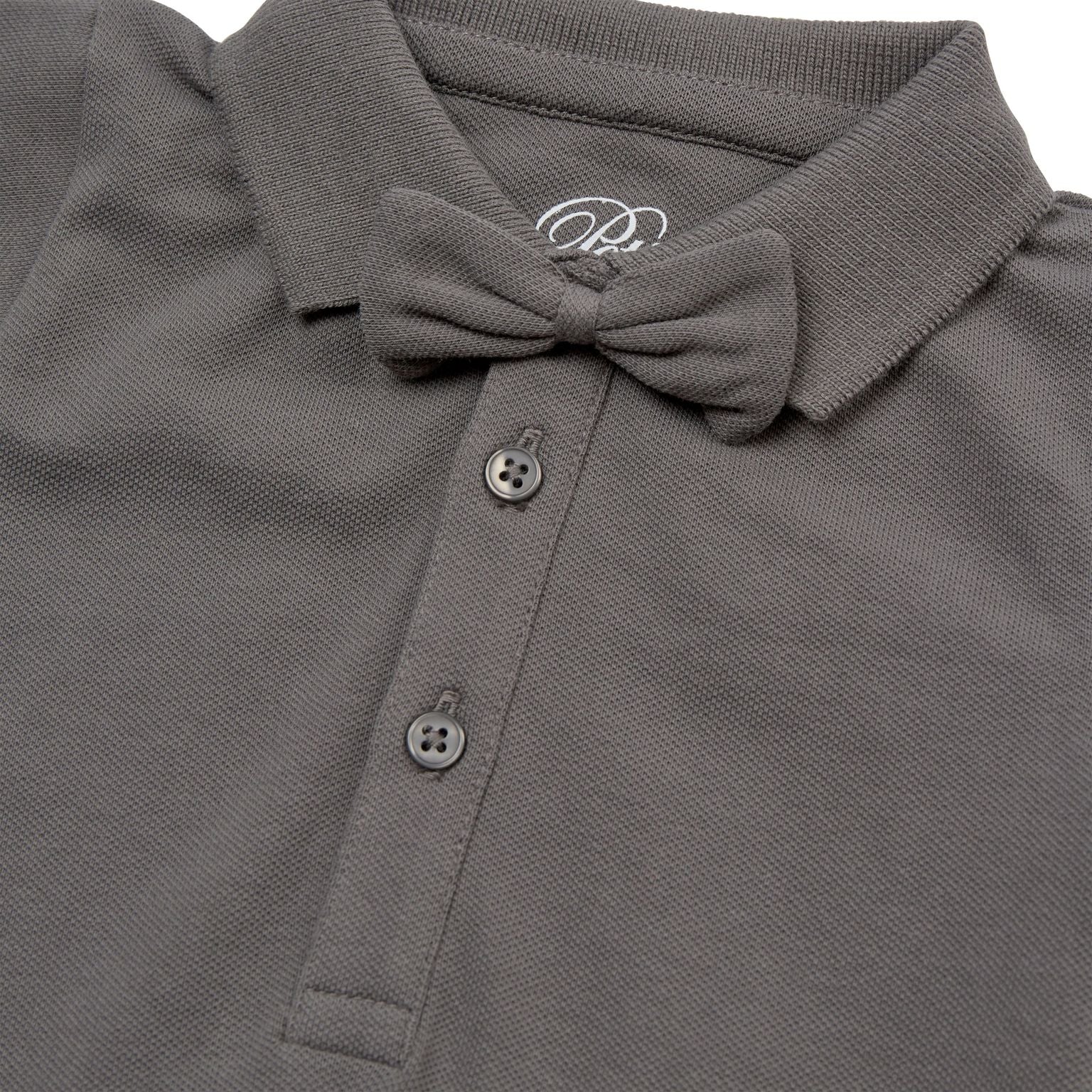 Petit By Sofie Schnoor Skjorte Body m/ Butterfly Grå