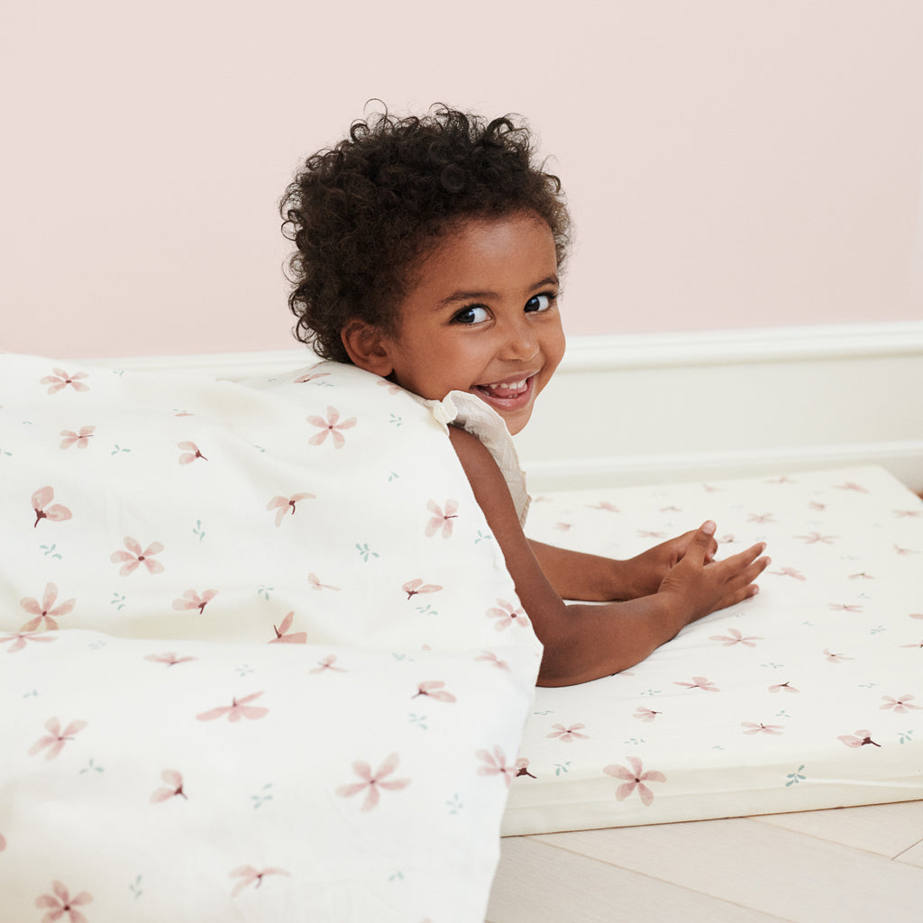 Cam Cam Copenhagen Sengetøj Baby - GOTS Windflower Creme