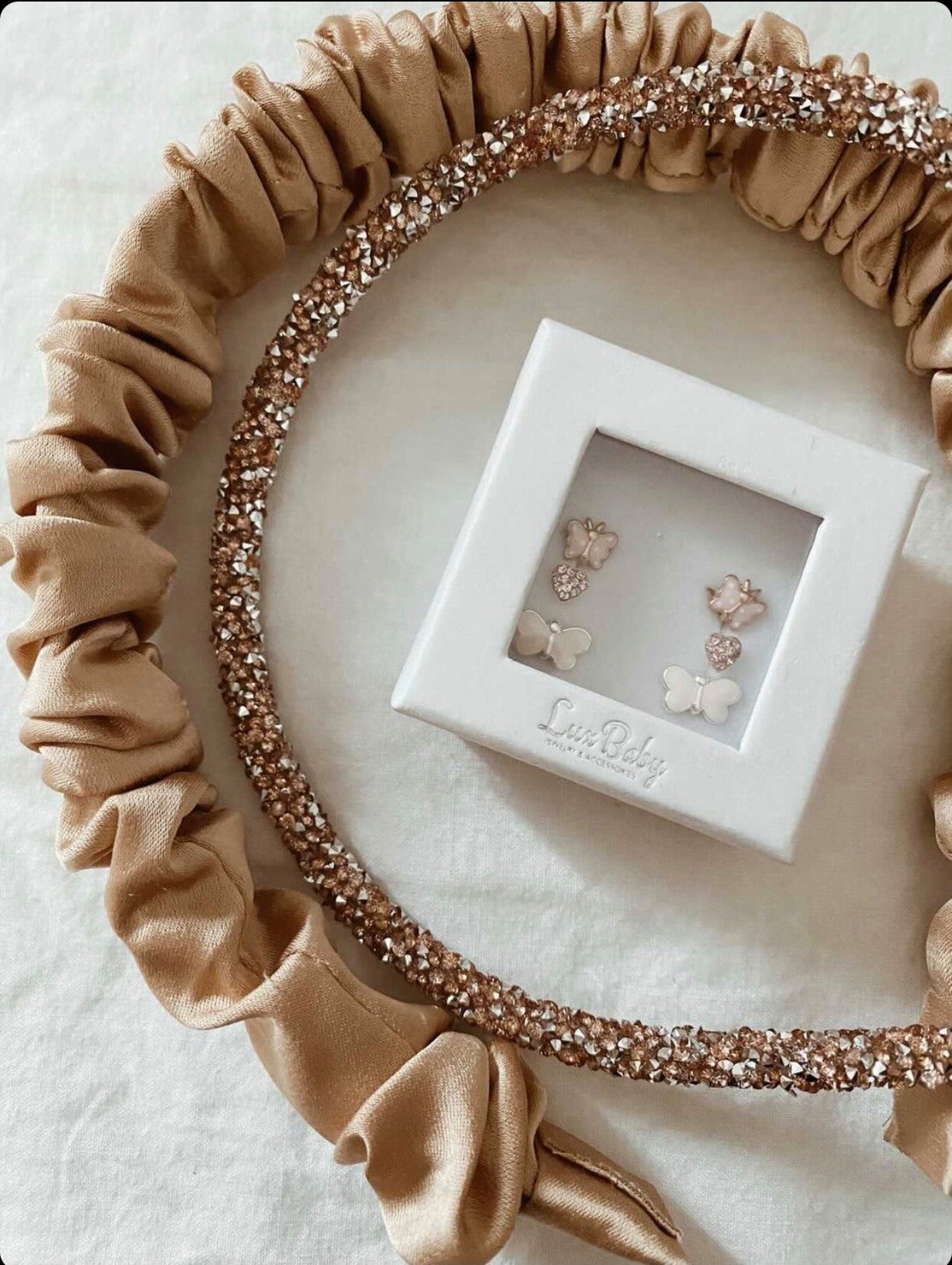 Hjerte Ørestikker Champagne