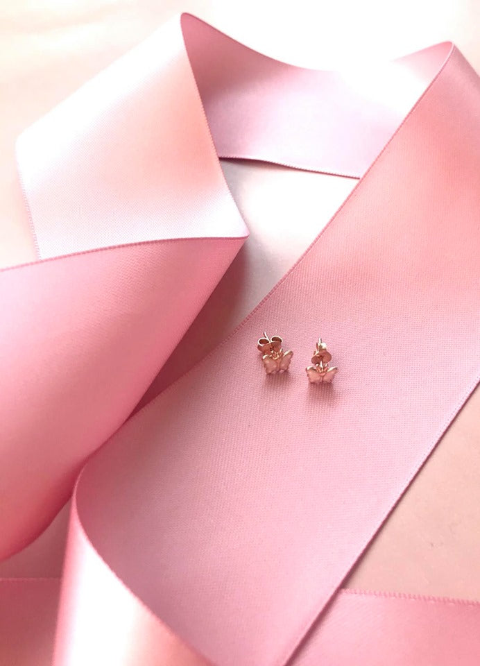 Sommerfugle Ørestikker Rosaguldbelagt