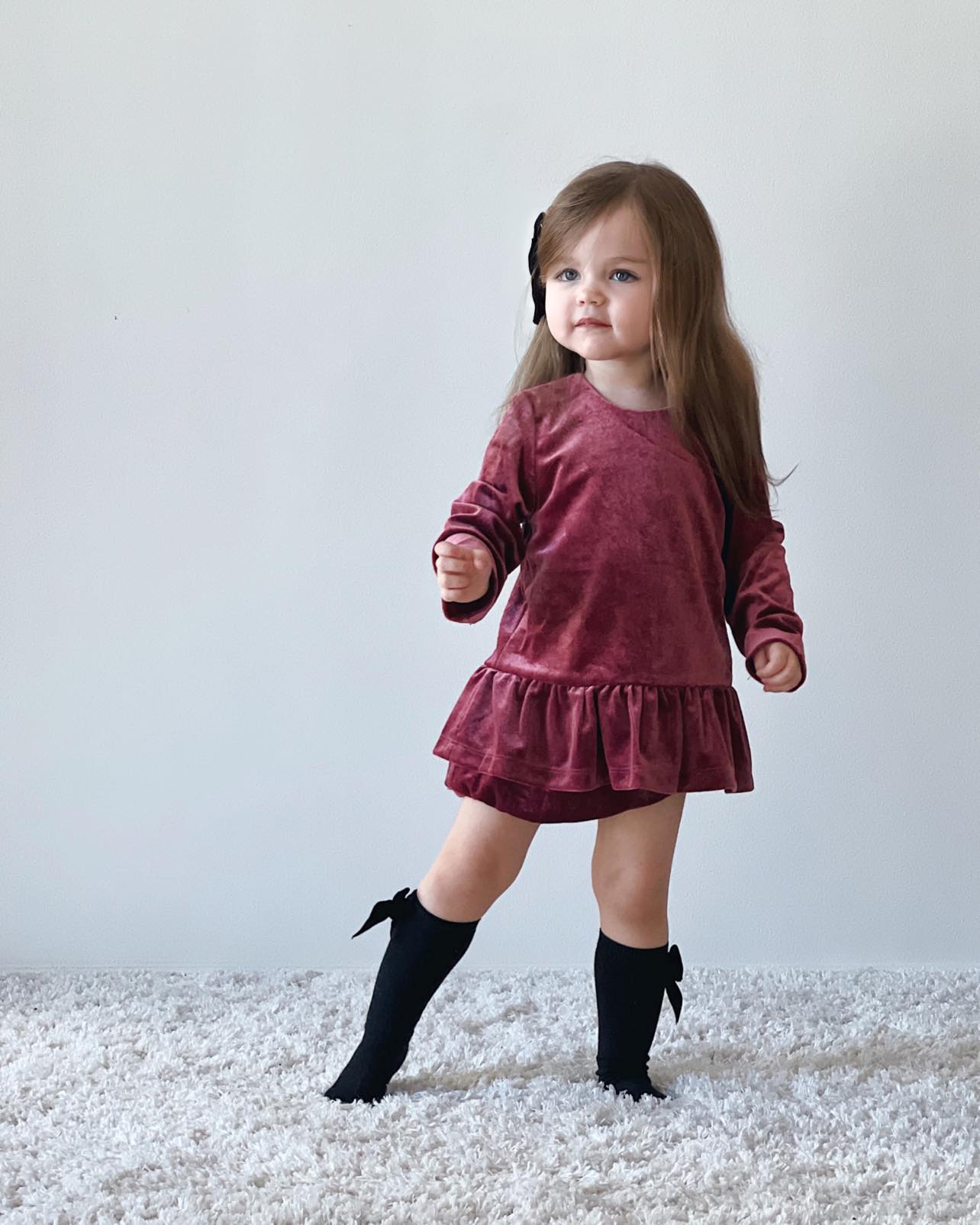 The New Siblings Velour Bloomers