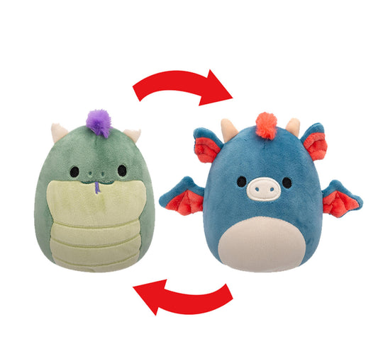 Squishmallows - Flip A Mallow Magtus/Carin 13 cm