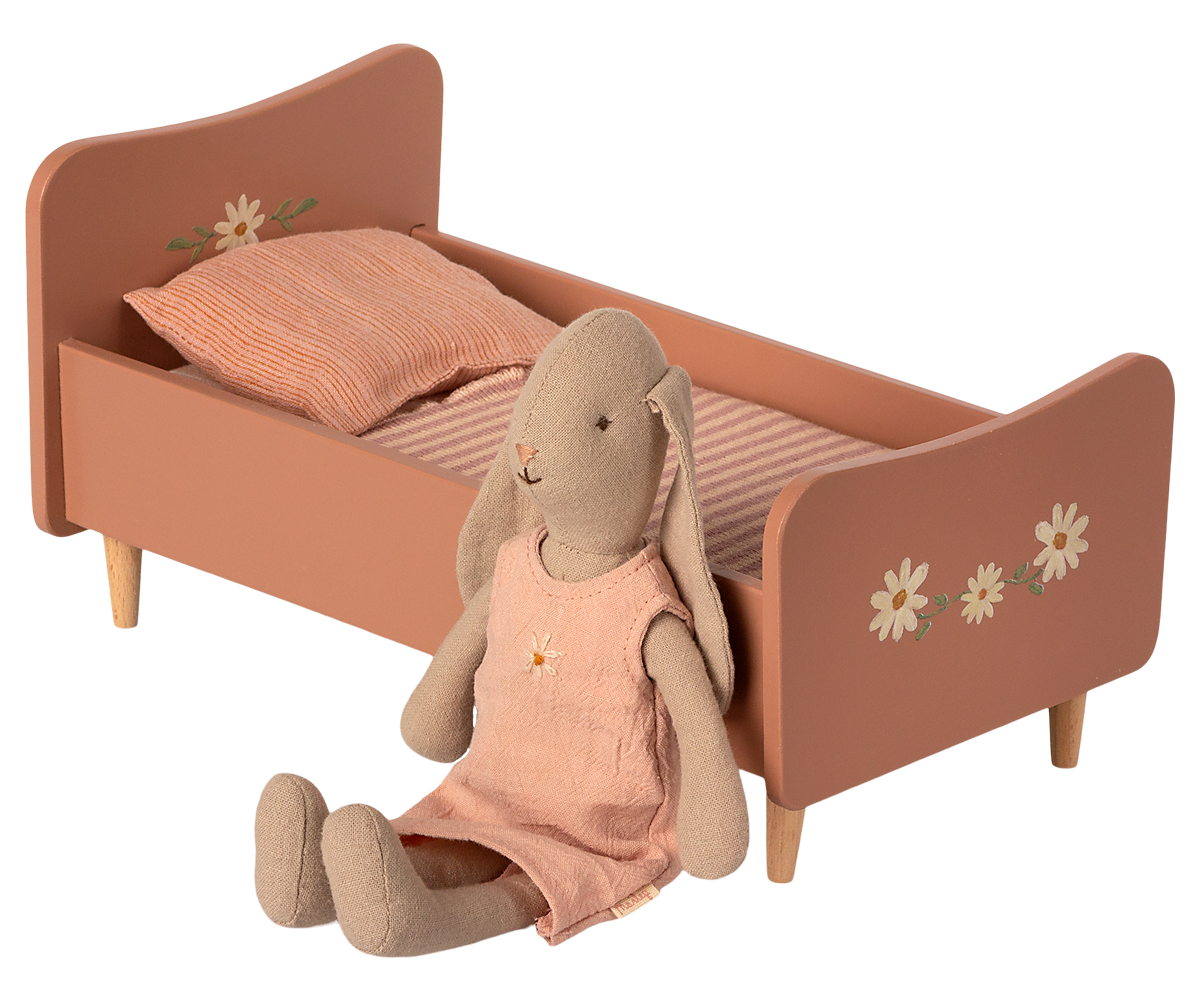 Maileg Træseng, Mini – Rosa