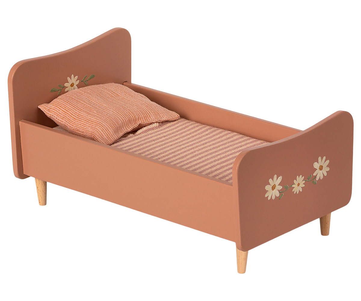 Maileg Træseng, Mini – Rosa