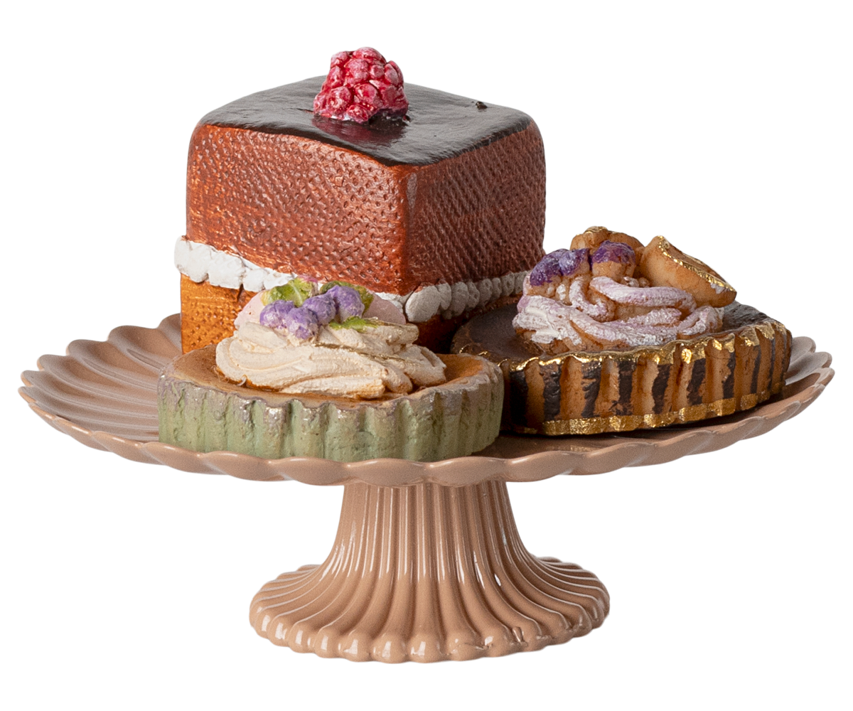 Maileg Kager og Kagefad – Mini
