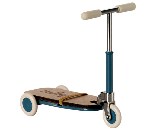 Maileg Løbehjul Mus - Blå