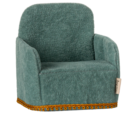 Maileg Foldbar stol, Mus - Mint