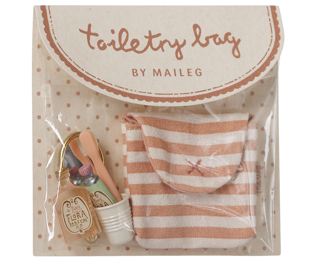 Maileg Tandbørstesæt, Mus – Rødstribet