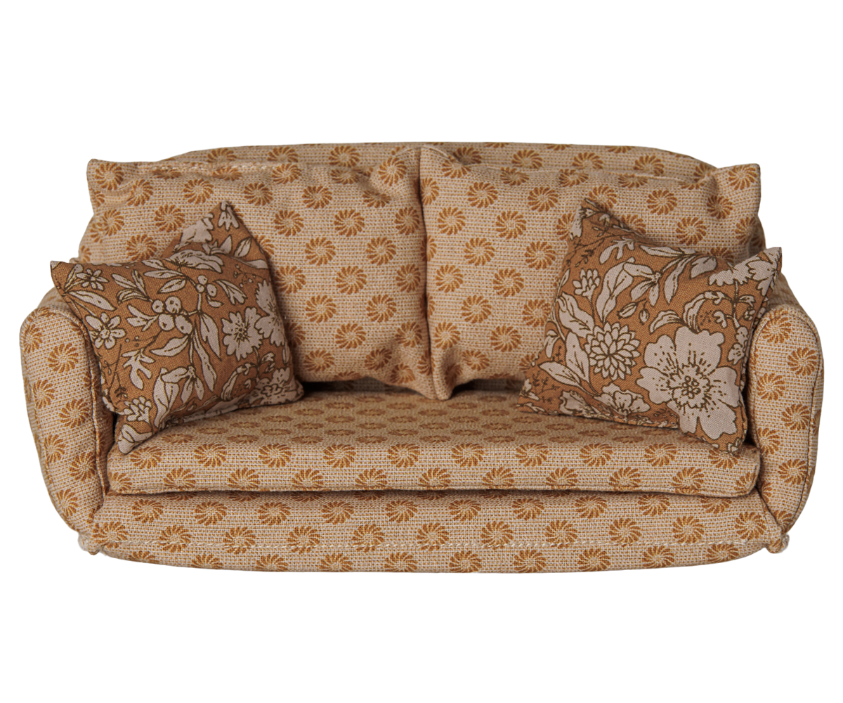 Maileg Sovesofa, Mus, Stor – Oker