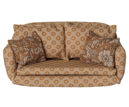 Maileg Sovesofa, Mus, Stor – Oker