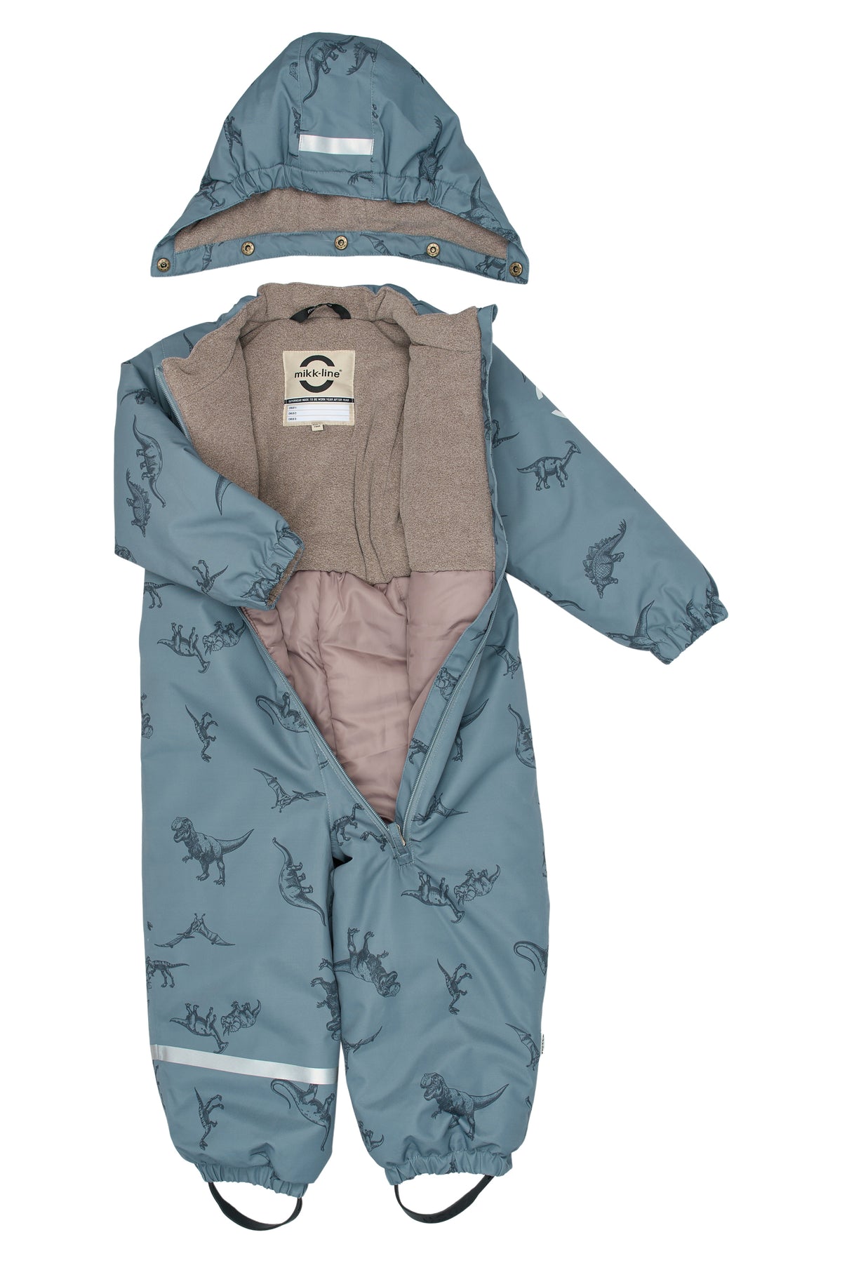 Mikk-Line Snow Suit - Dino Stroke AOP