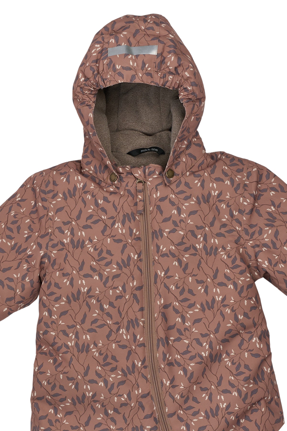 Mikk-Line Snow Suit - Leaf AOP
