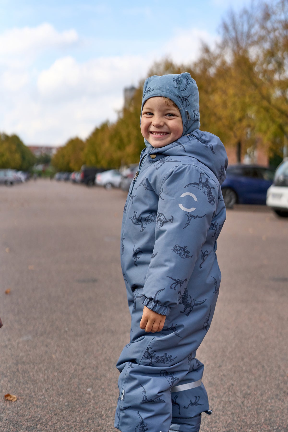 Mikk-Line Snow Suit - Dino Stroke AOP