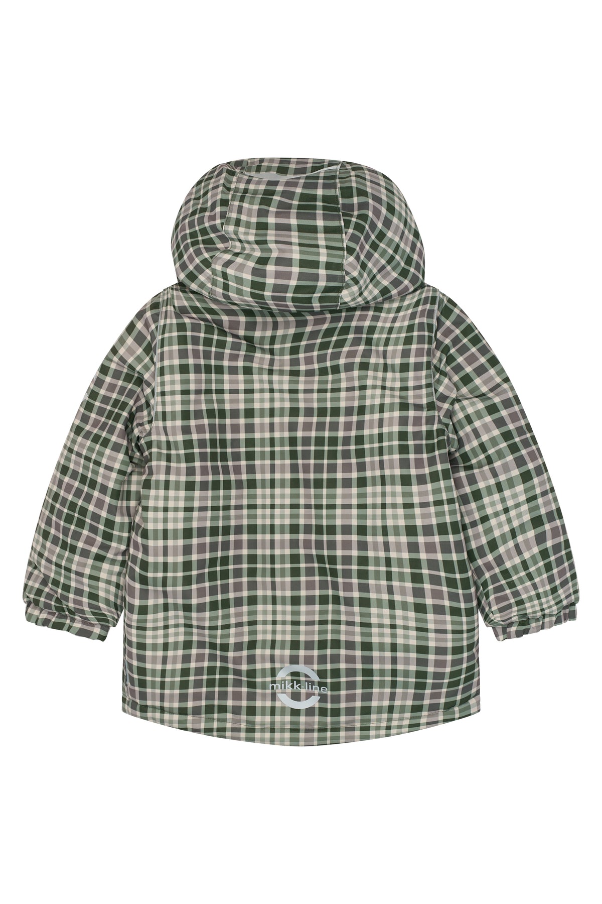 Mikk-Line Winter Jacket AOP - Check AOP