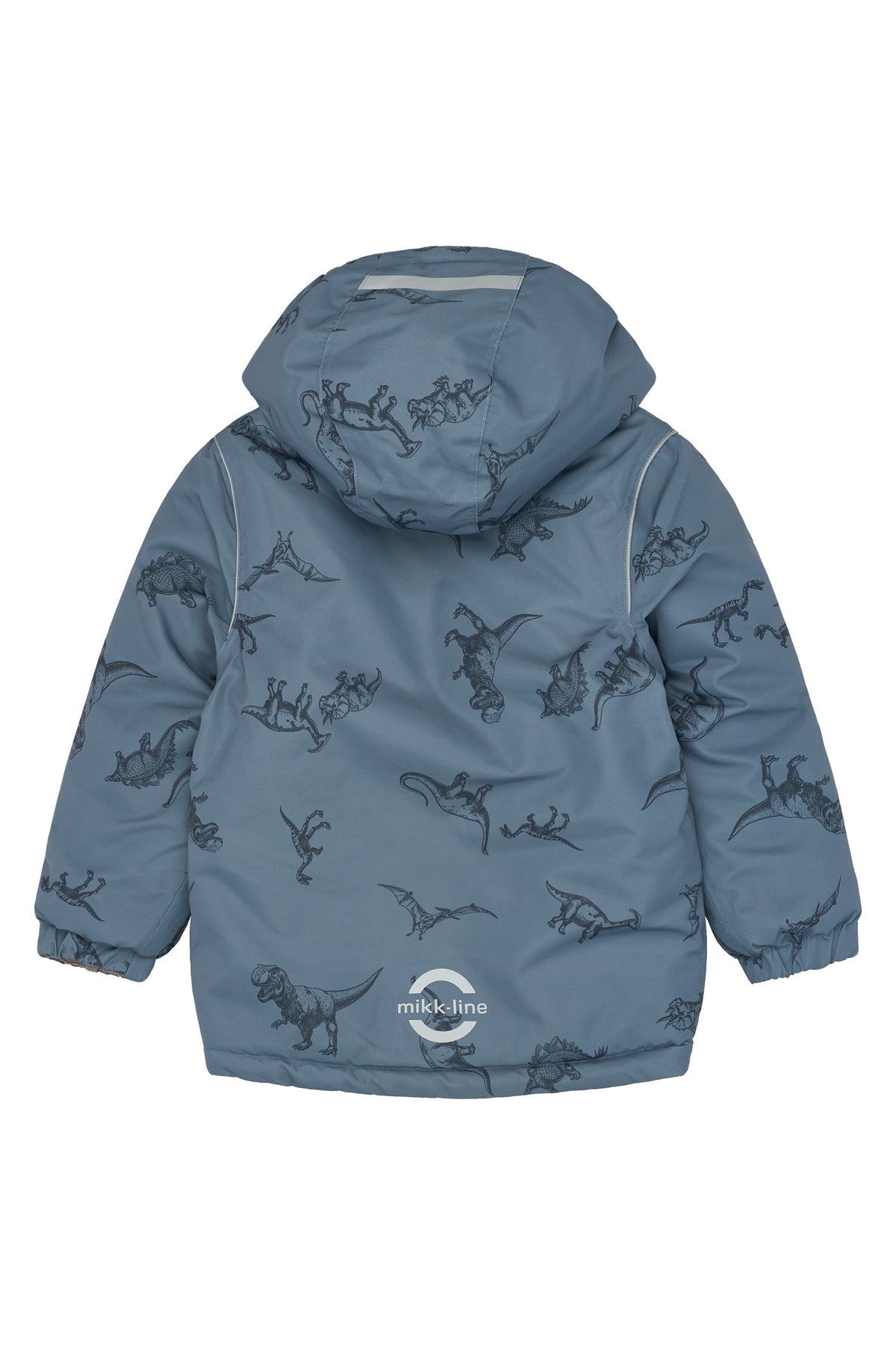 Mikk-Line Winter Jacket - Dino Stroke AOP