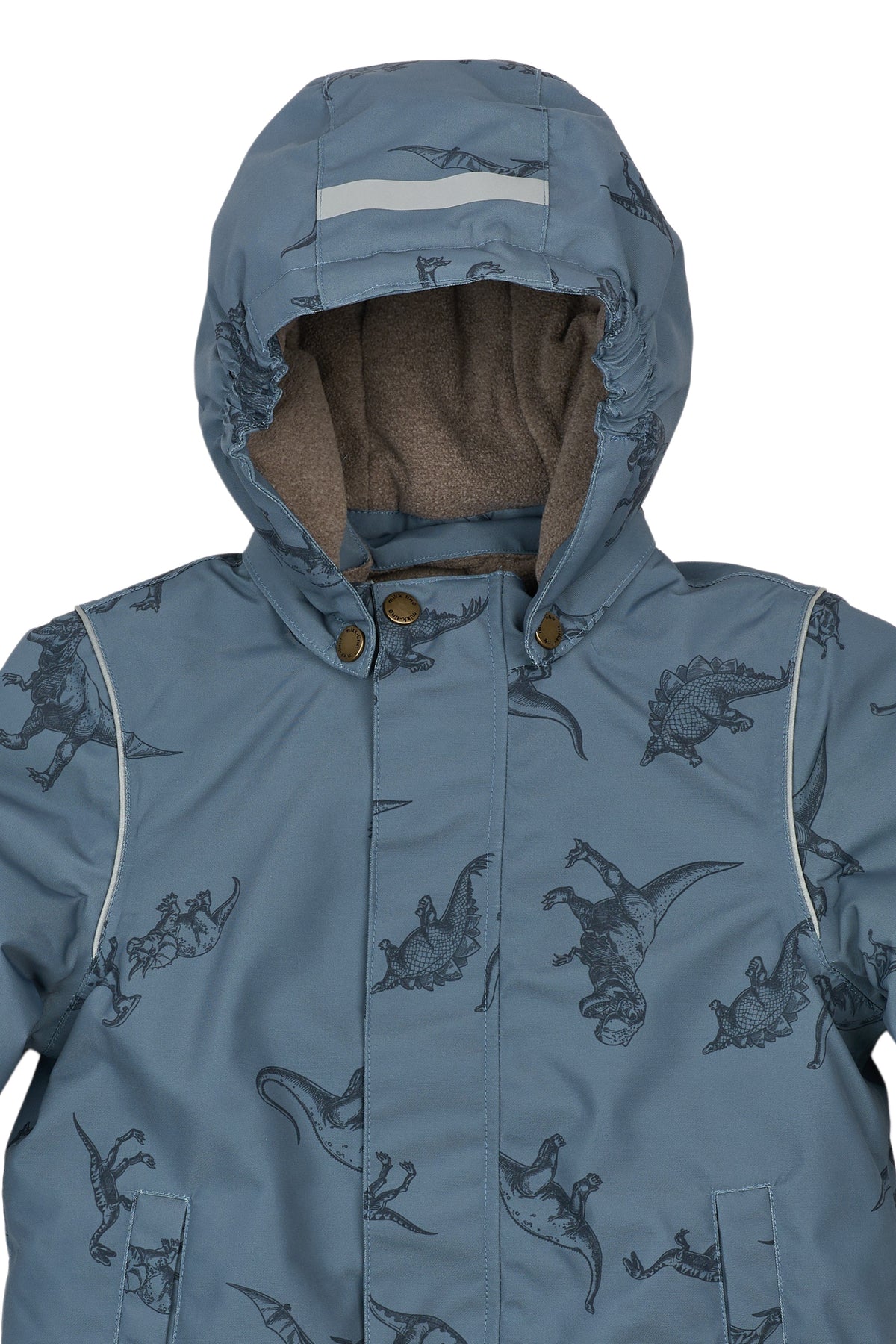 Mikk-Line Winter Jacket - Dino Stroke AOP