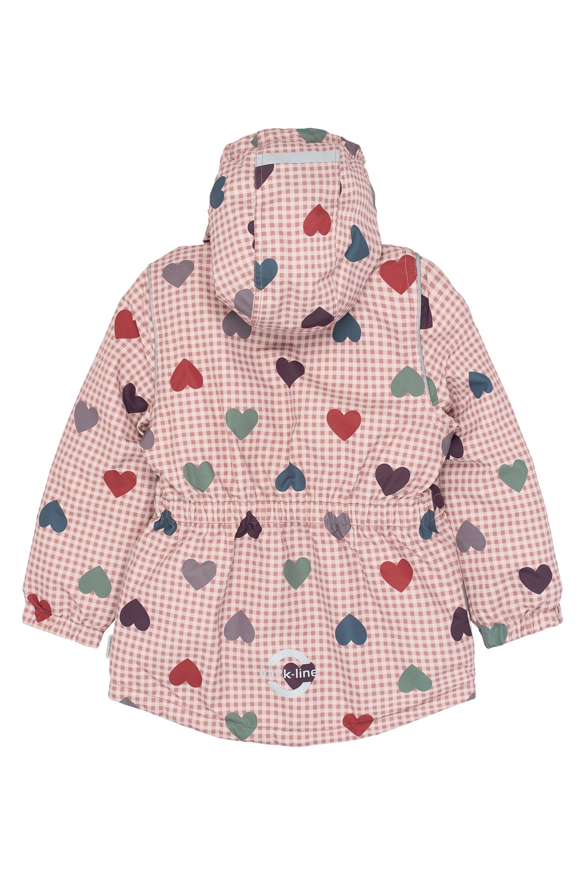 Mikk-Line Winter Jacket - Heart AOP