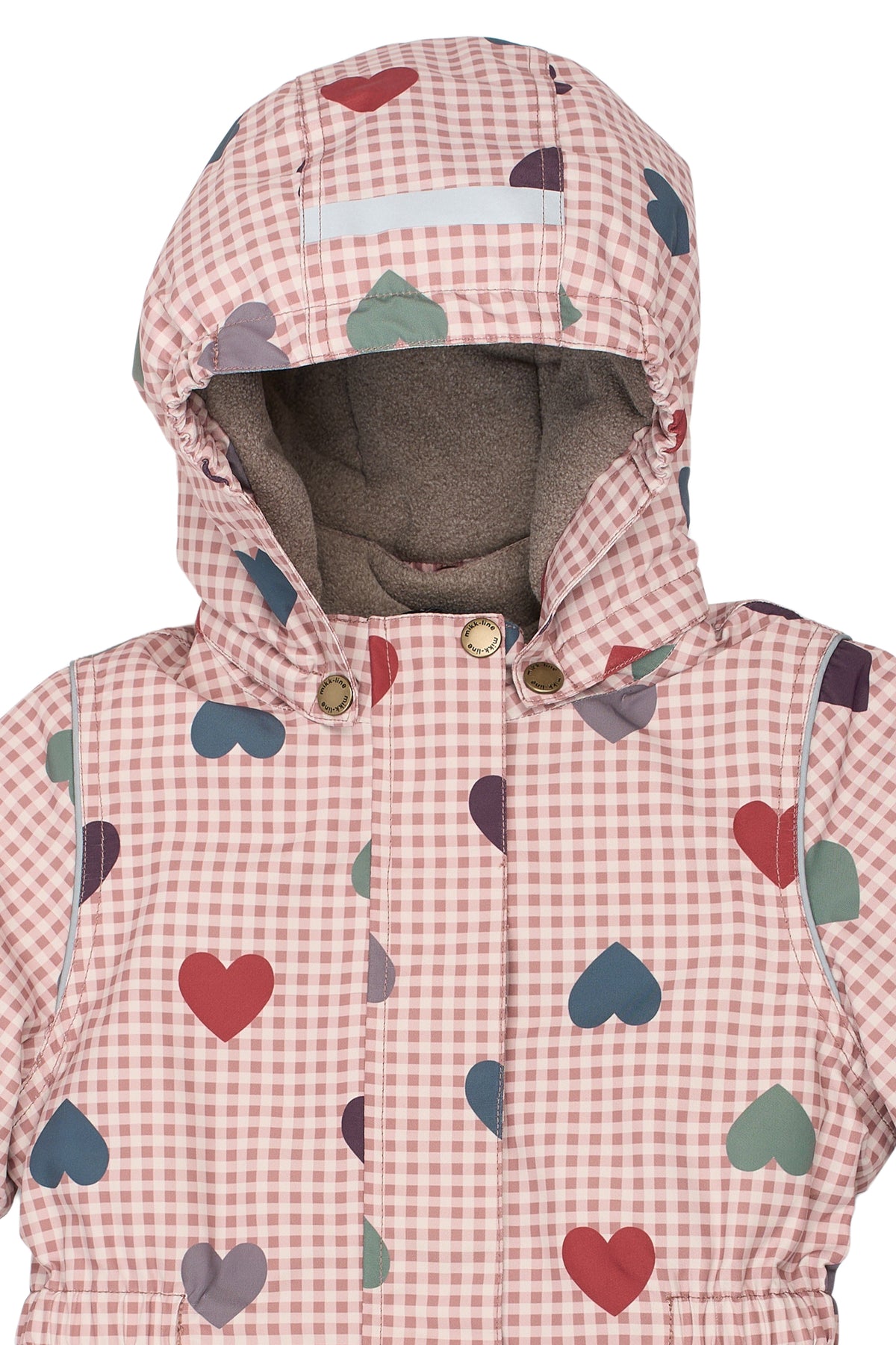 Mikk-Line Winter Jacket - Heart AOP
