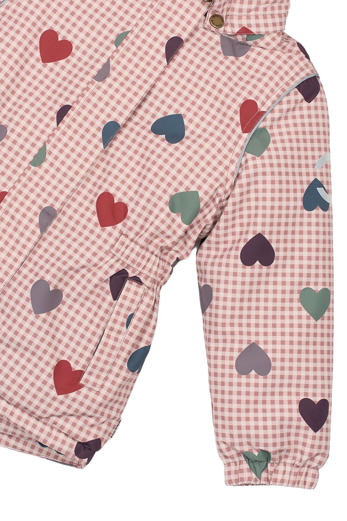 Mikk-Line Winter Jacket - Heart AOP