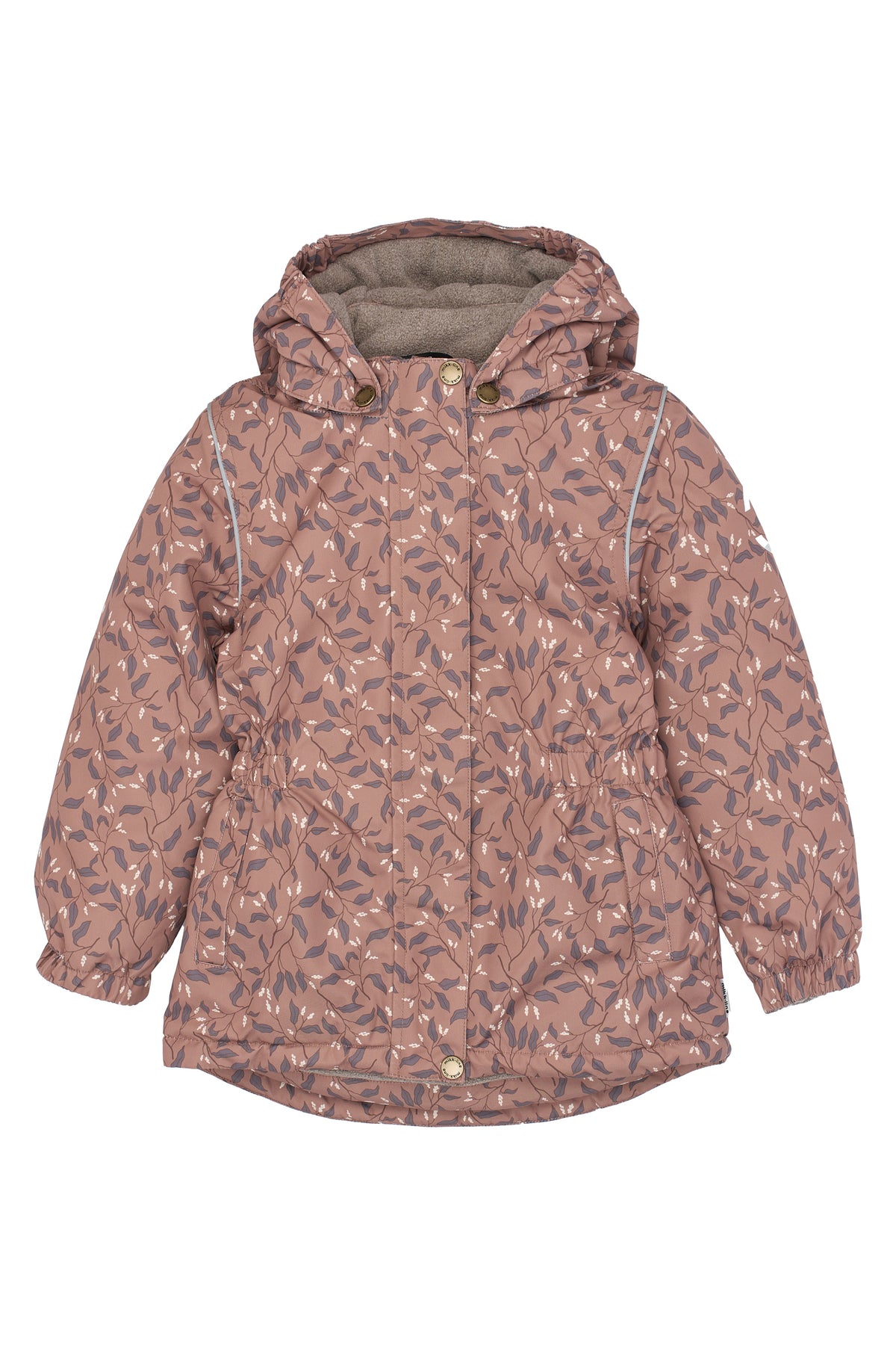 Mikk-Line Winter Jacket - Leaf AOP