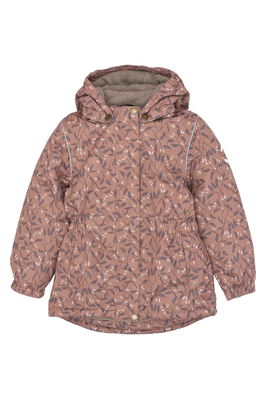 Mikk-Line Winter Jacket - Leaf AOP