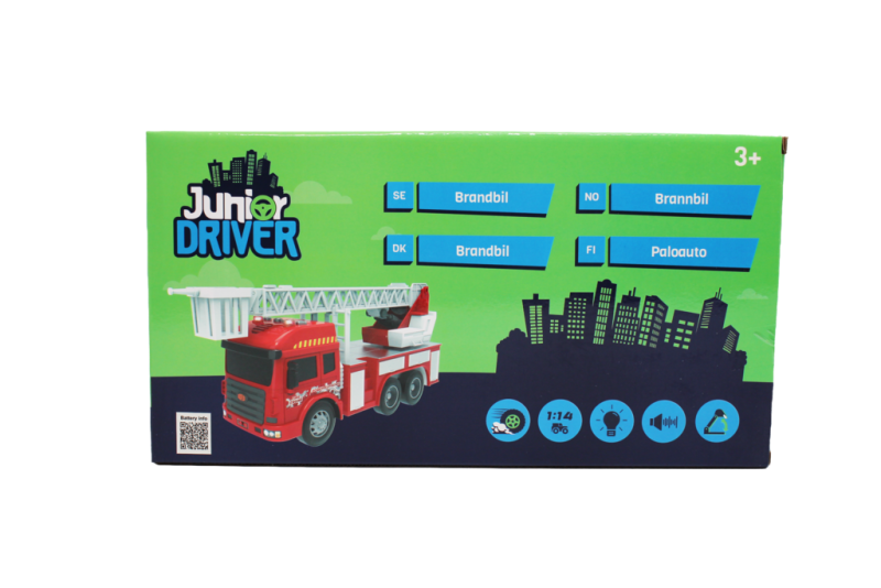Junior Driver – Brandbil med Stige, Lys & Lyd
