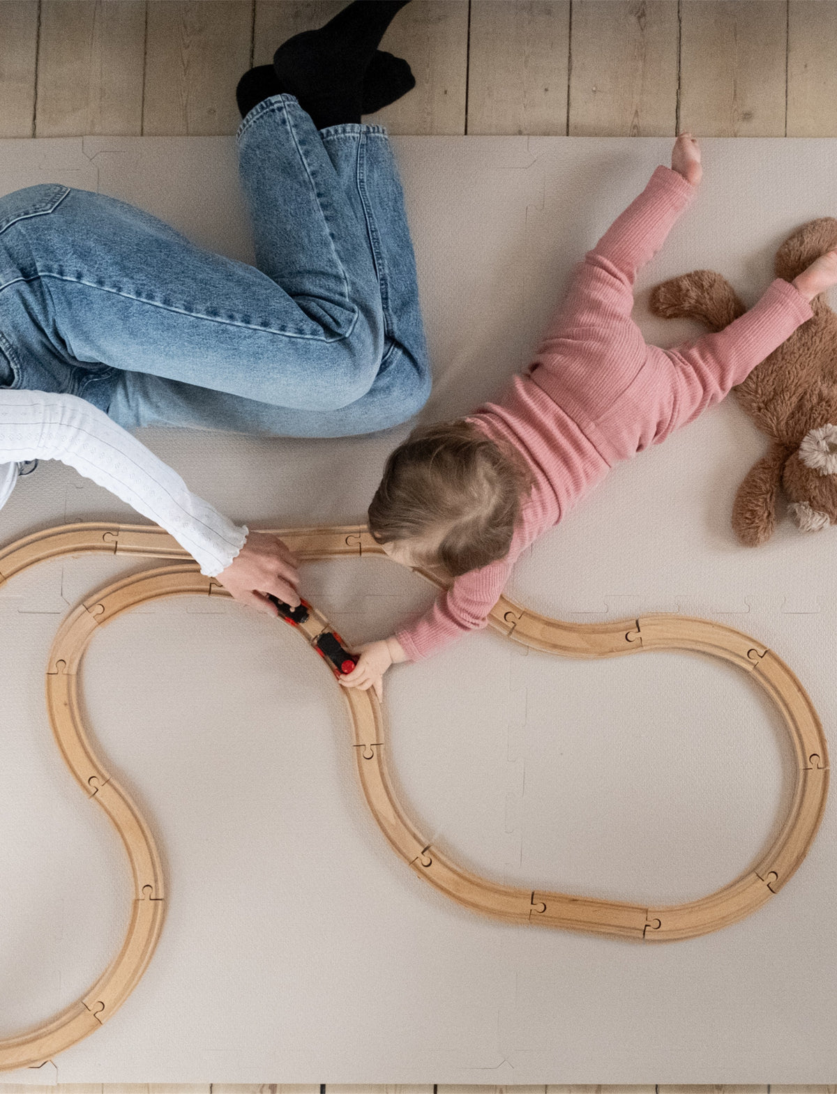 That´s Mine Arie - Foam Play Mats Square - Soft Brown