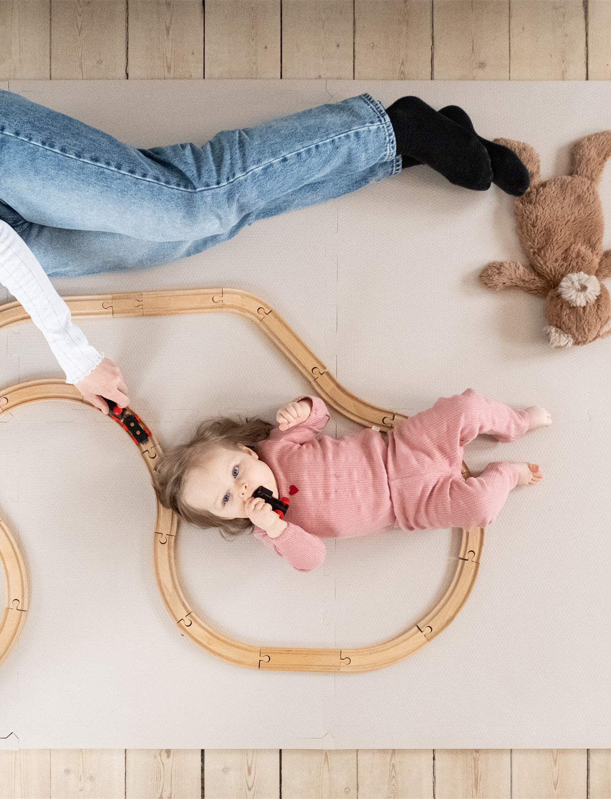 That´s Mine Arie - Foam Play Mats Square - Soft Brown