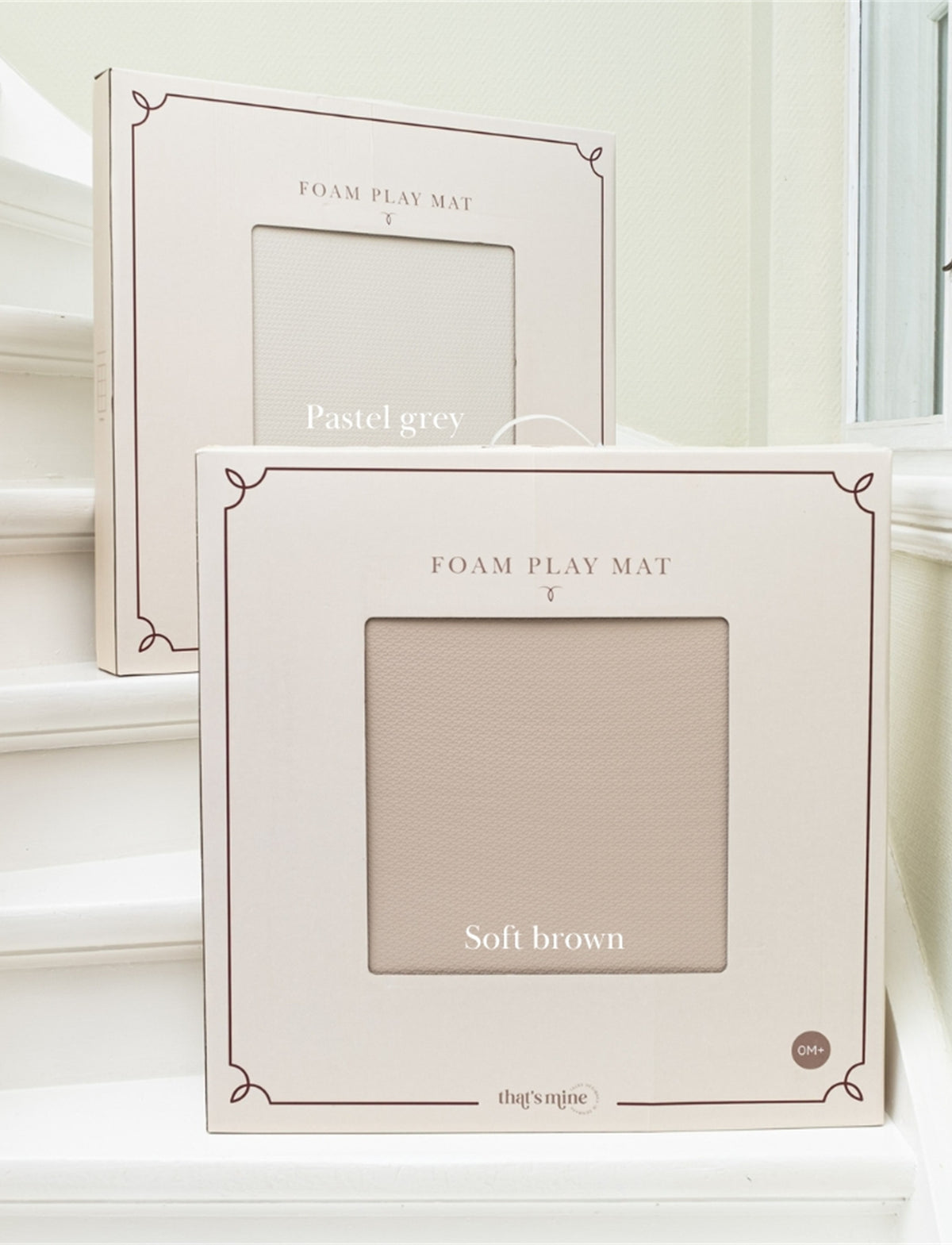 That´s Mine Arie - Foam Play Mats Square - Soft Brown