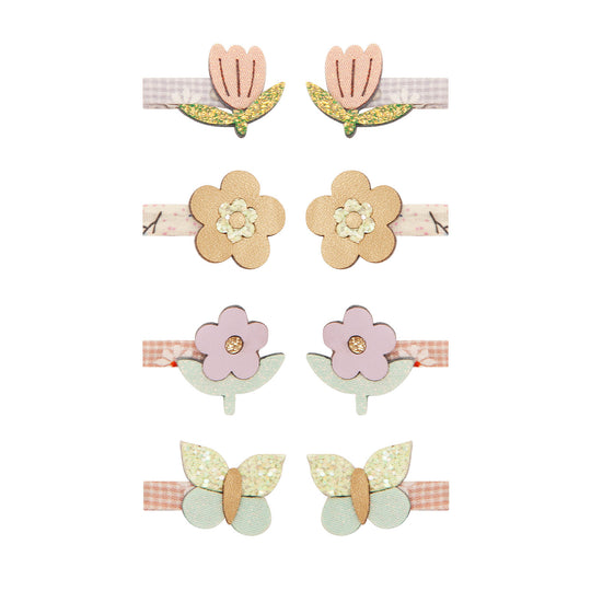 Mimi & Lula 8 hårclips - Mini Bouquet Spring Magic
