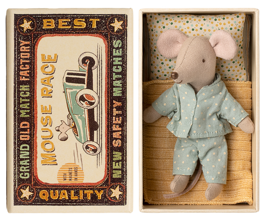 Maileg Lillebror Mus i Tændstikæske