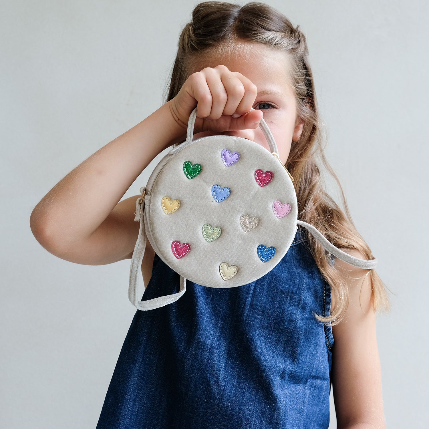 Mimi & Lula Skuldertaske - Jazzy Hearts Dancing Queen