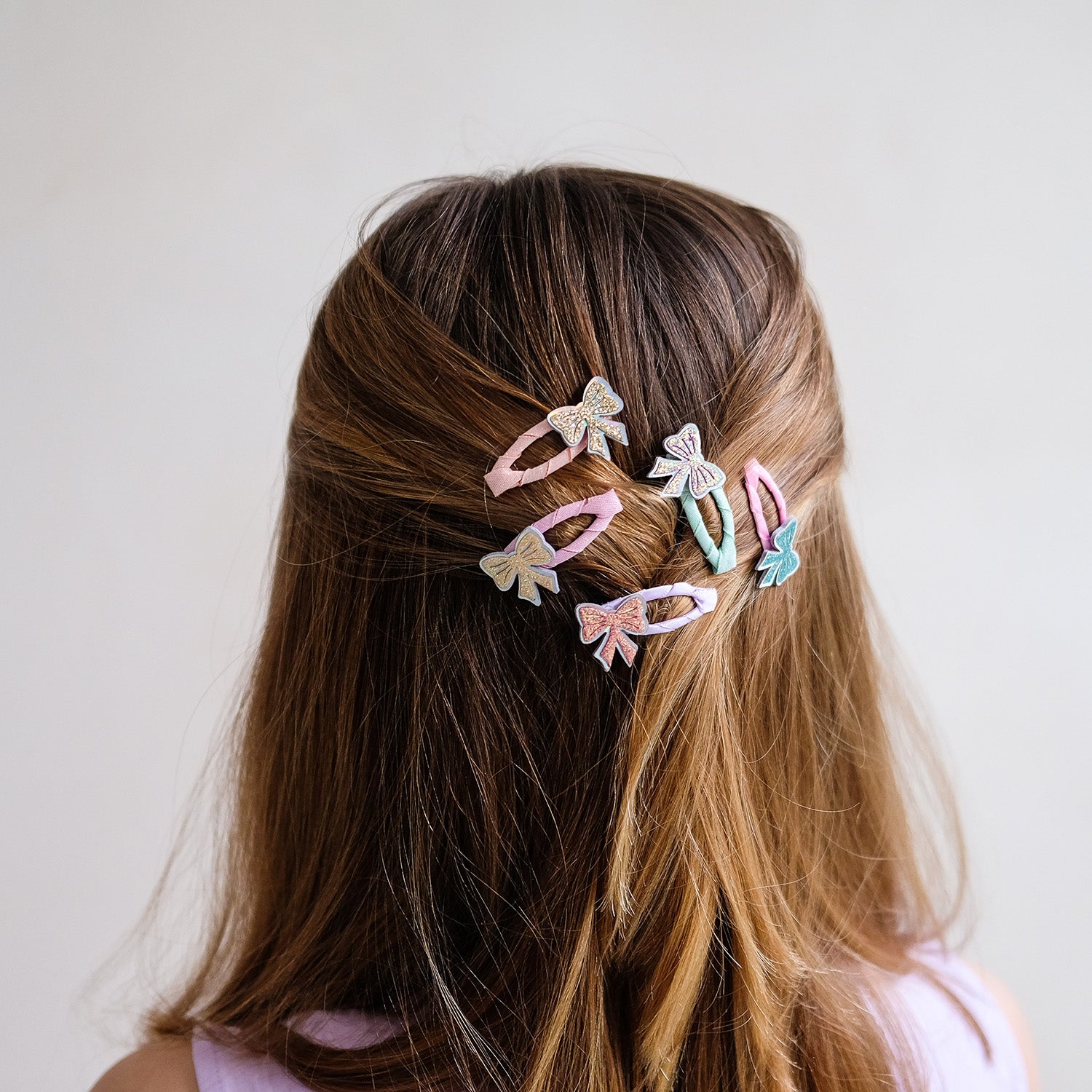 Mimi & Lula 5 hårspænder - Mini Sparkle Bow My Little Unicorn