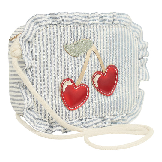 Mimi & Lula Skuldertaske - Striped Cherry Mon Cheri
