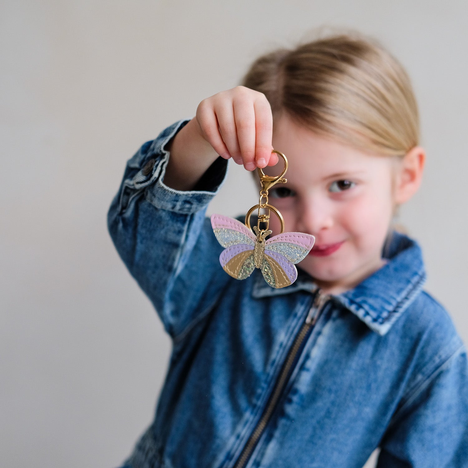 Mimi & Lula Nøglering - Butterfly Bouquet