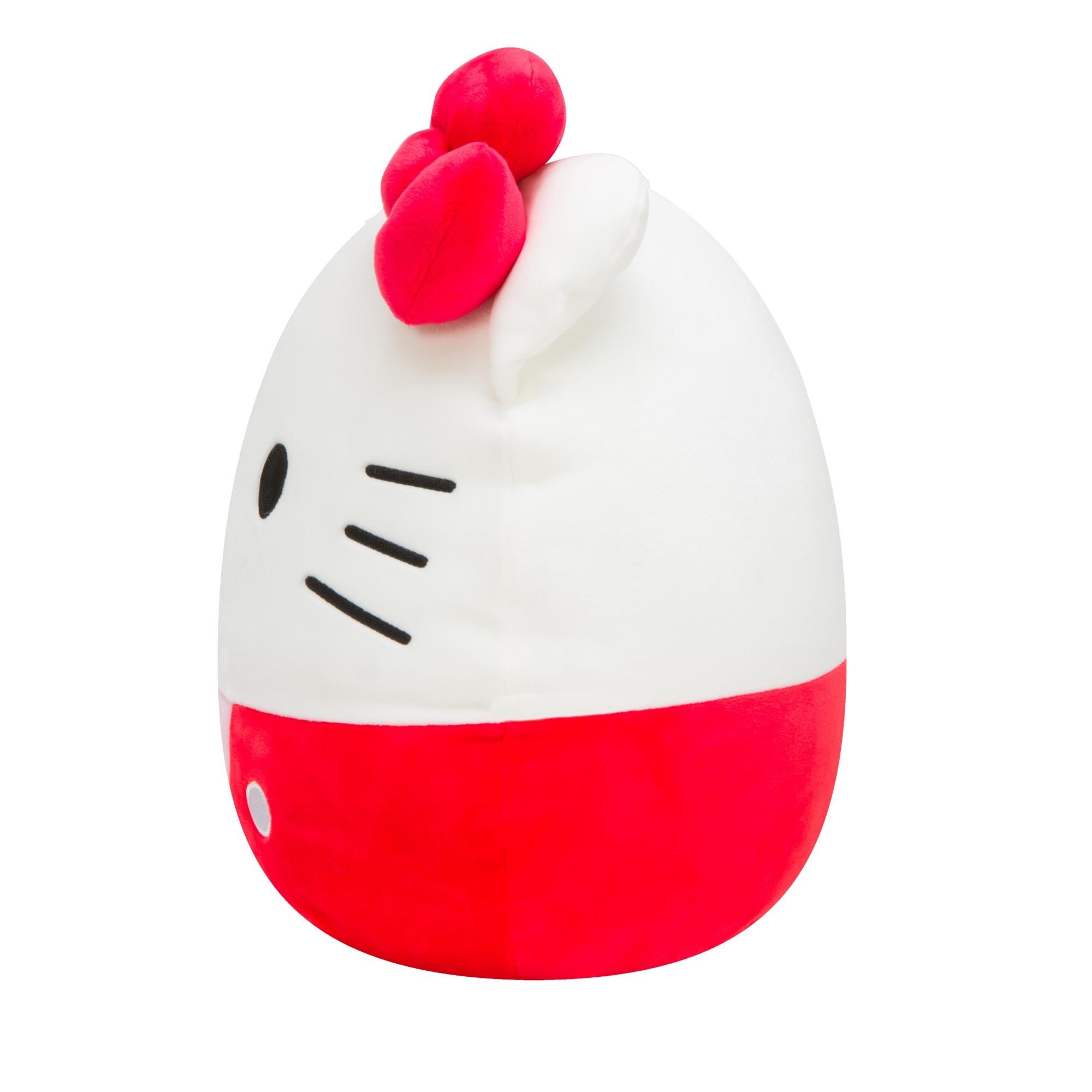 Squishmallows -  Hello Kitty 30 cm - Rød