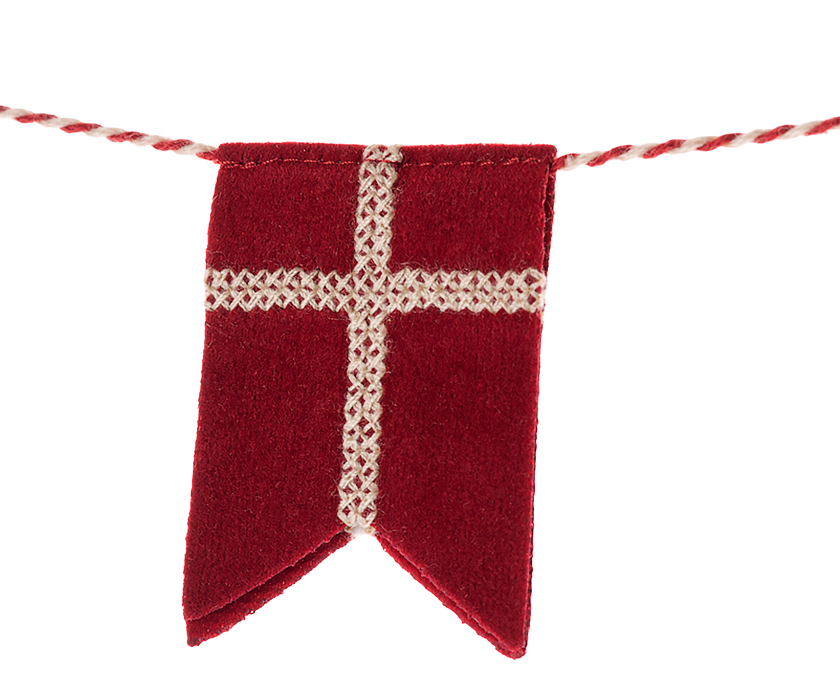 Maileg Dannebrog – Flagguirlande