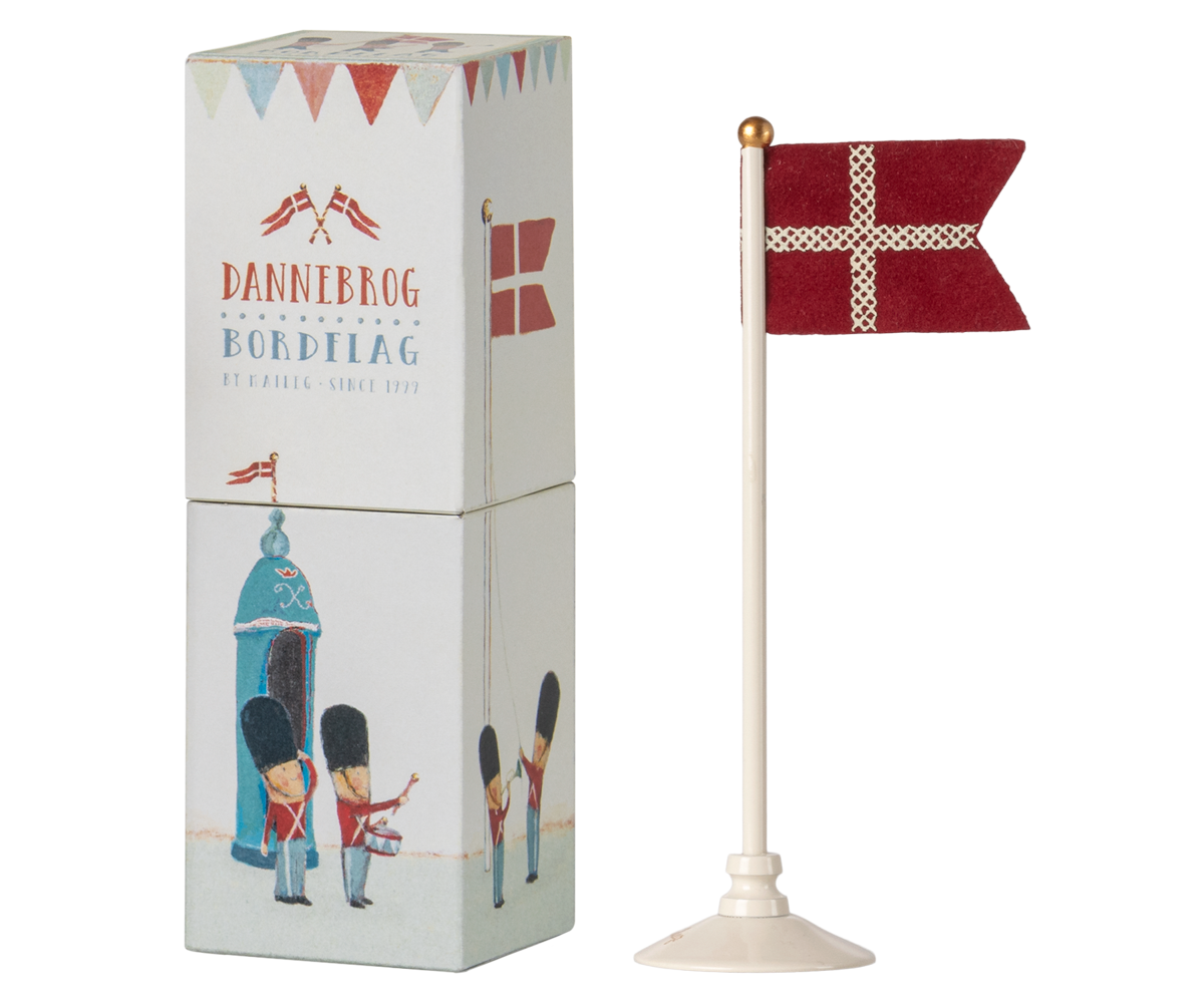 Maileg Dannebrog Bordflag - Small