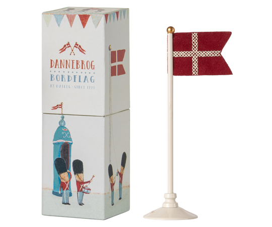 Maileg Dannebrog Bordflag - Small