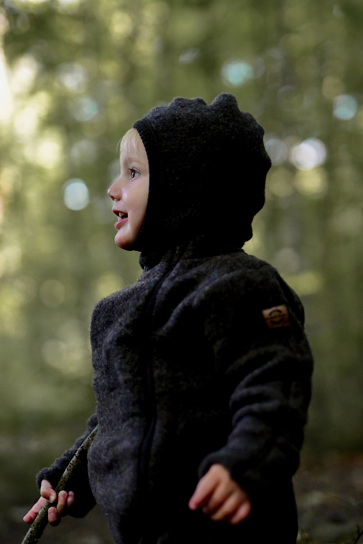 Mikk-Line Wool Suit - Dark Brown Melange