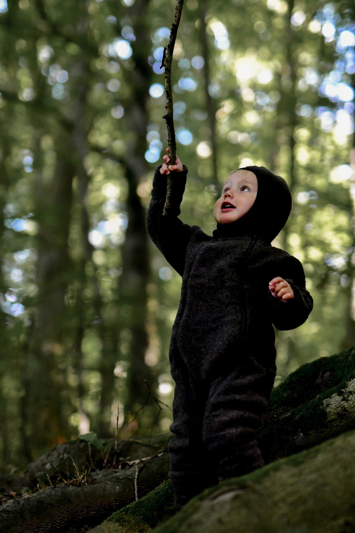 Mikk-Line Wool Suit - Dark Brown Melange