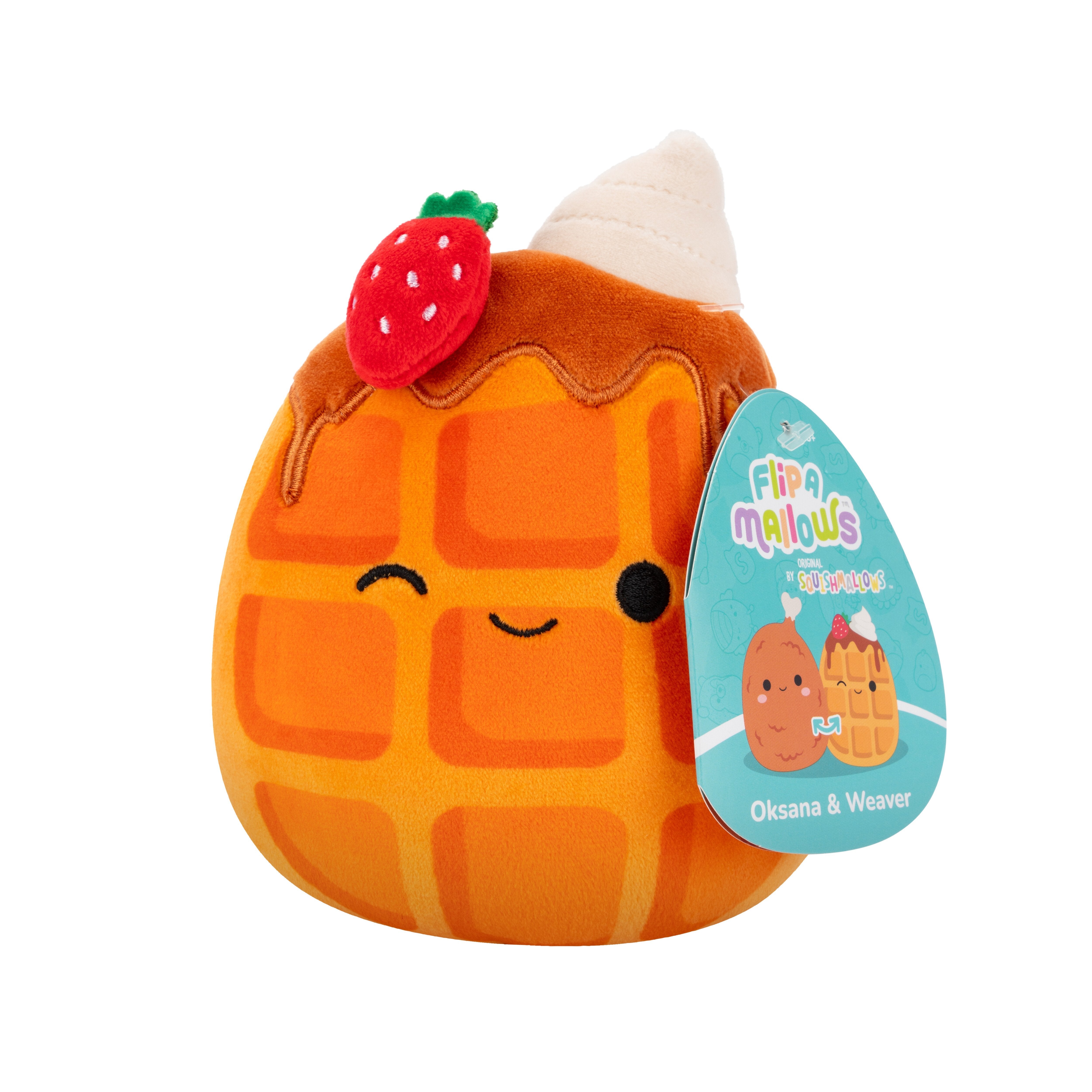 Squishmallows - Flip A Mallow Oksana and Weaver 13 cm