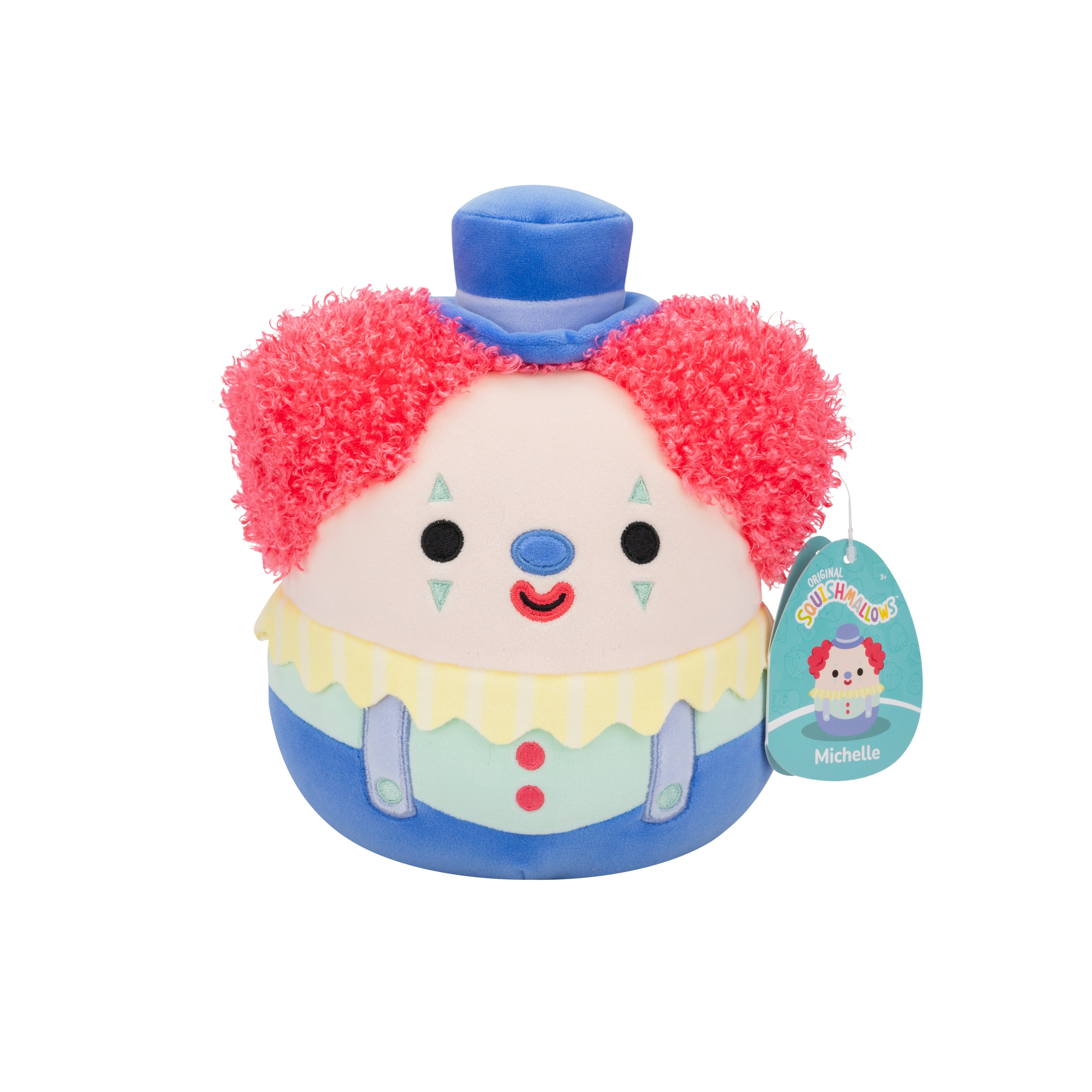 Squishmallows Bamse - 19 cm - Michelle Clown