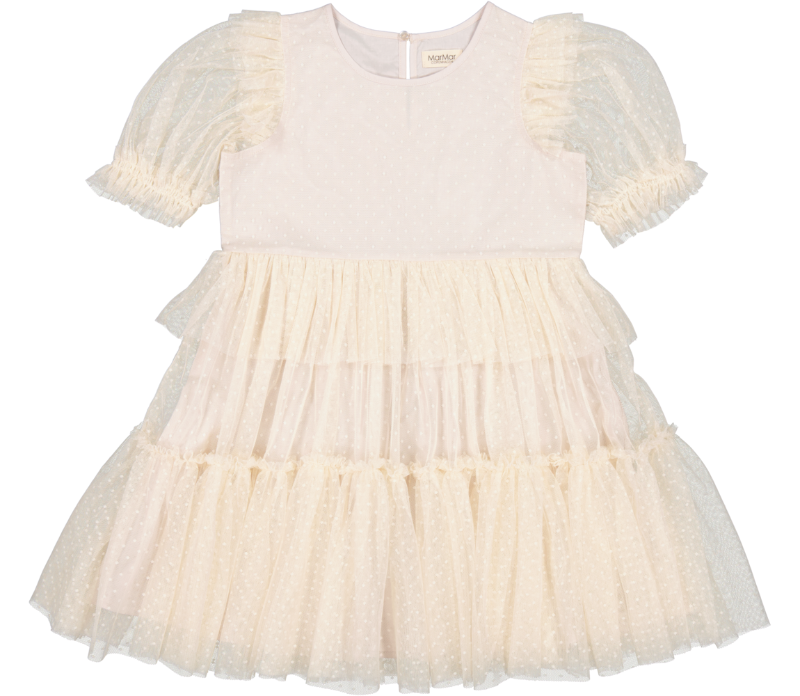 MarMar Doth Tulle Dotty  Dress - Vanilla