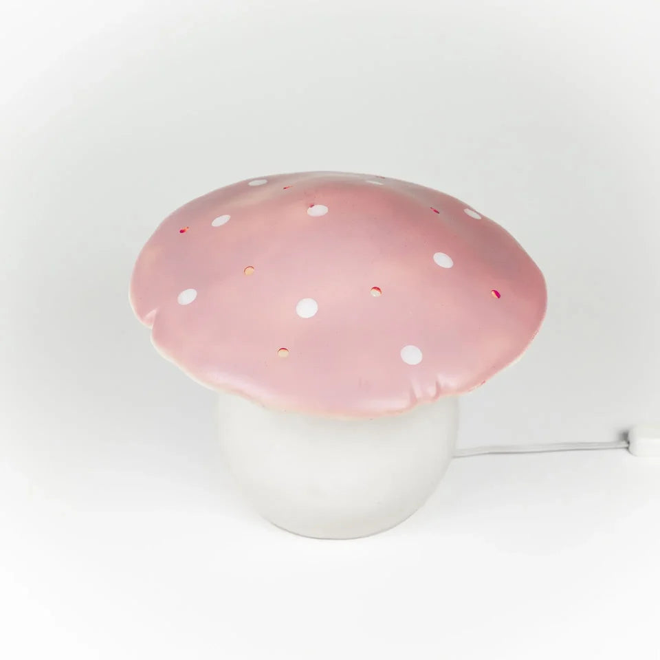 Heico Lamper - Mellem Svampelampe - Vintage Pink