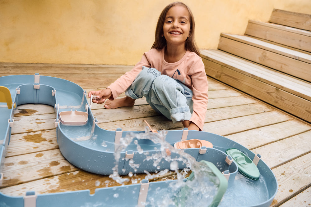 Liewood Cassian Waterway - Beach blue multi mix