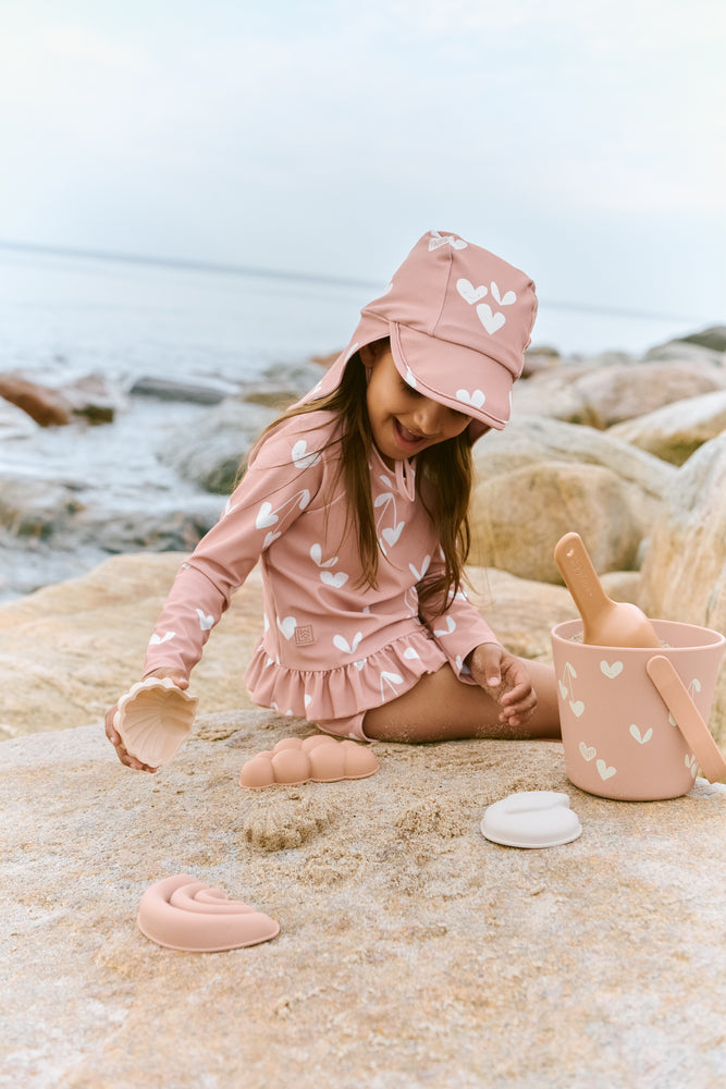 Liewood Gilma Sweethearts Beach Set - Sweethearts/Pale tuscany